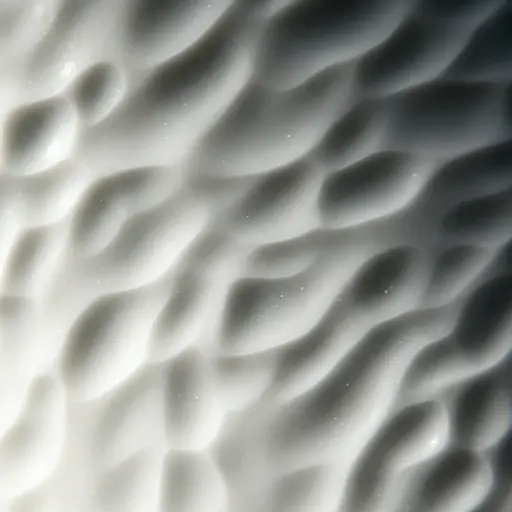 macro detail of fine white porcelain texture with delicate shadows