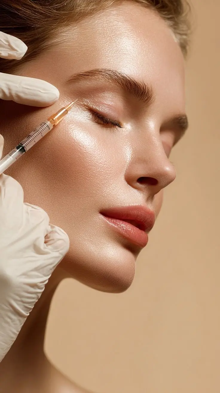 Evaluación facial con zonas para tratamiento inyectable personalizado